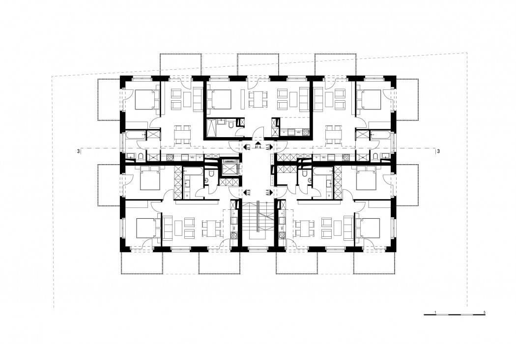 Alaprajz 1em A épület