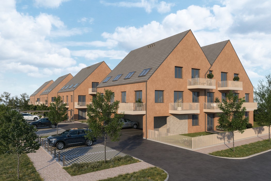 Látványterv - Béke utca