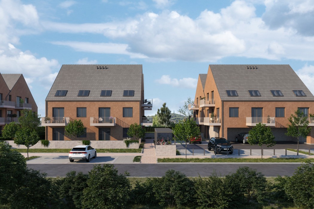 Látványterv - Gyalogos bejáró