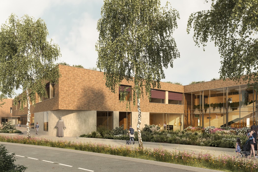 Látványterv - Pihenőudvar