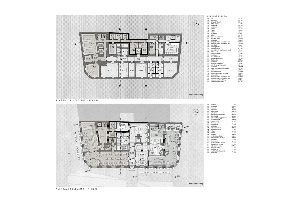 Basement / Ground floor plan